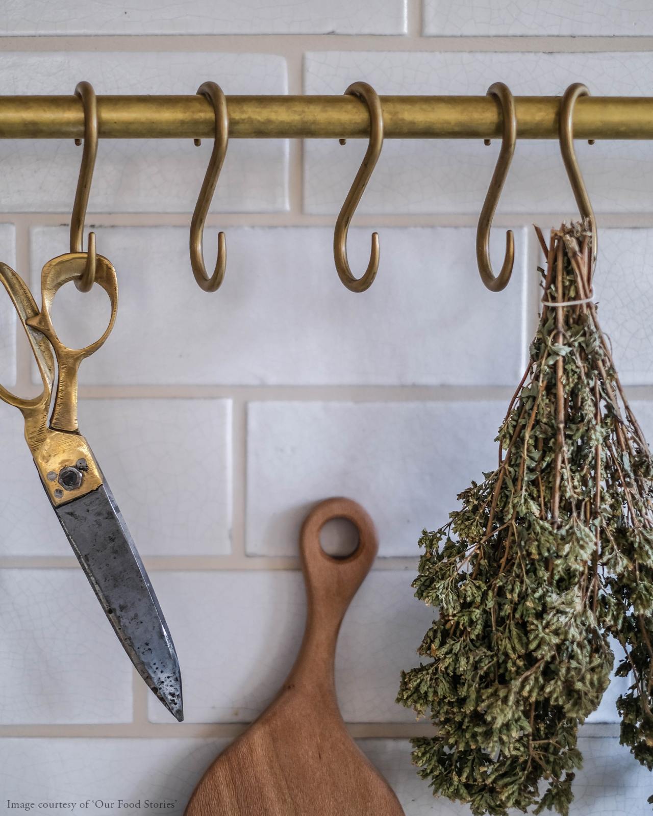 Brass S Hooks deVOL Kitchens